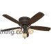 Hunter Fan Company 53356 Traditional Ambrose Onyx Bengal Ceiling Fan with Light  52" - B01CDFZ8YM